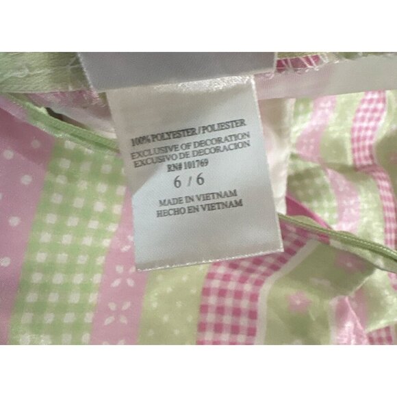 Goodlad of Philadelphia Girls‎ Youth Dress Gown Size 6 Spring Dressy Pink White - Picture 5 of 5